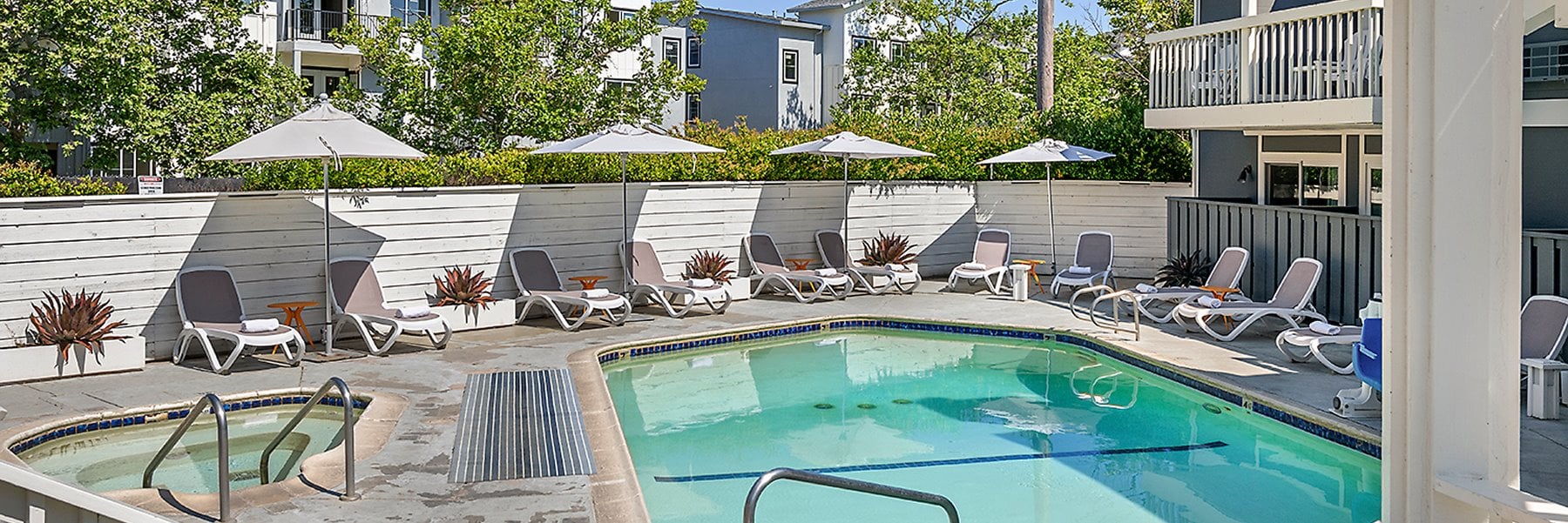 Mineral Pool Amenity at UpValley Inn & Hot Springs Napa Valley, Ascend Hotel