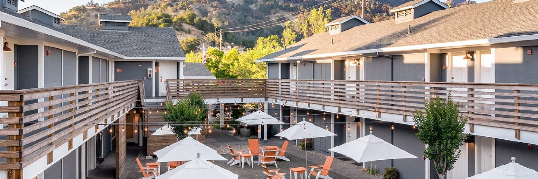 Story of UpValley Inn & Hot Springs Napa Valley, Ascend Hotel
